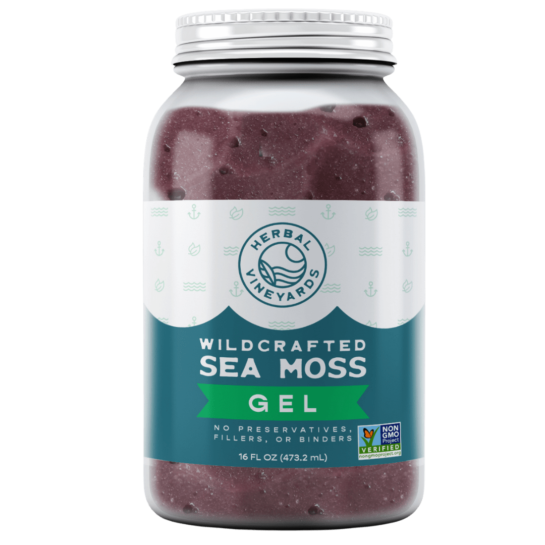 Buy Real, Exclusive Purple Sea Moss Gel - Herbal Vineyards
