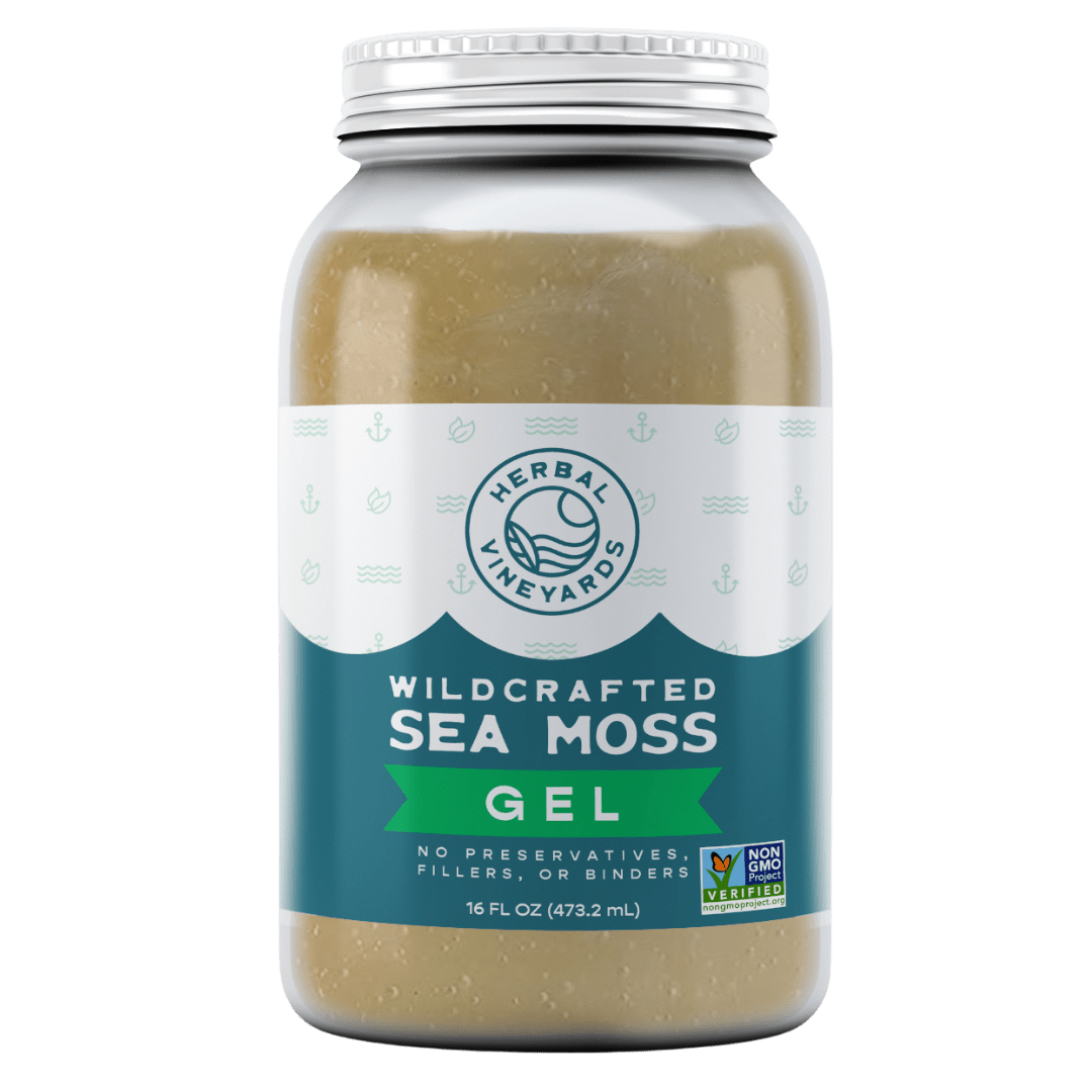 Sea Moss Gold Gel - No Preservatives - 100% Organic