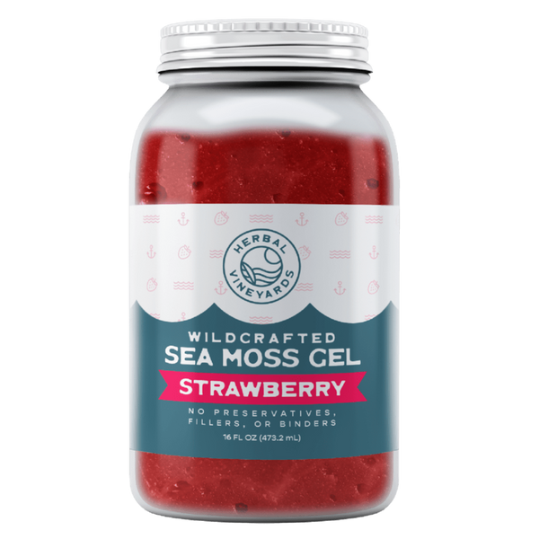 EXCLUSIVE STRAWBERRY SEA MOSS GEL