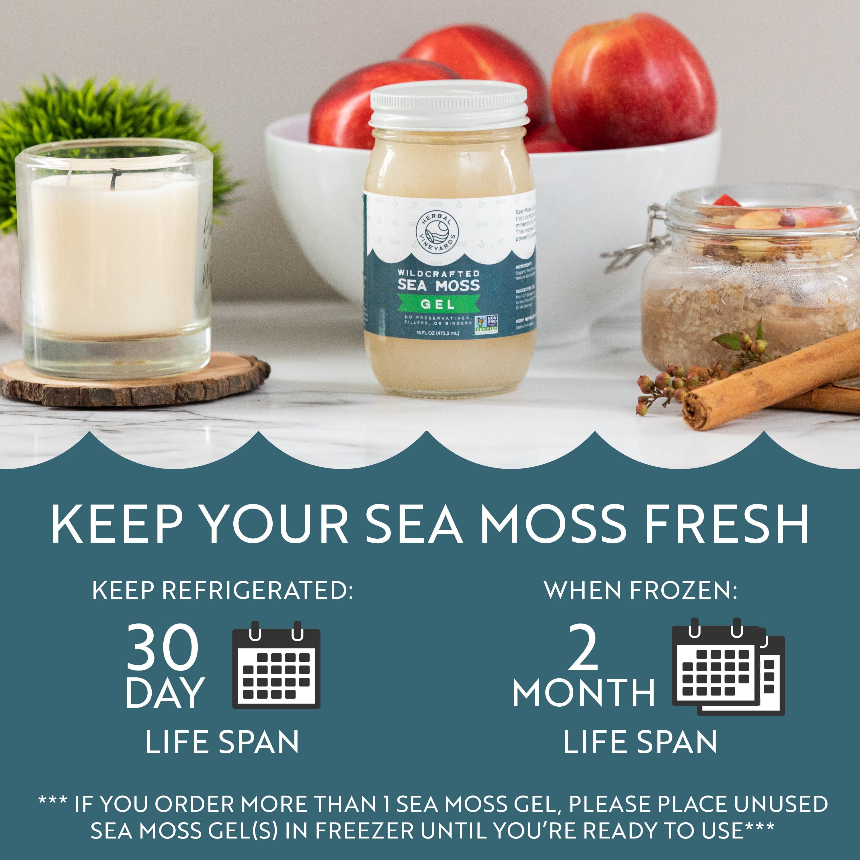 EXCLUSIVE GOLD SEA MOSS GEL